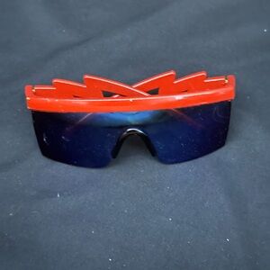 Red Futuristic Sunglasses